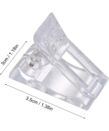  LAURAG LAURAG 5 Pcs Nail Tip Clip Remover Clips Nail Clips Nail Clips Nail Polish Quick Release Clear Gel Nail Extensions UV LED Plastic - Buy Online on GoSupps.com