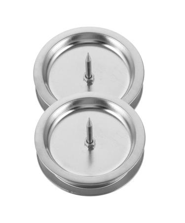 Frcolor 2 pieces Moxibusion stick base metal moxa stick holder moxa stick holder rack stainless steel moxa stick holder incense stick holder stainless steel moxa stick burning base