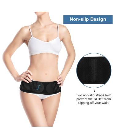 Yosoo Health Gear Sacroiliac Support Belt for Women and Men Sacroiliac Hip Belt Stabilize Arthritis - Buy Online on GoSupps.com