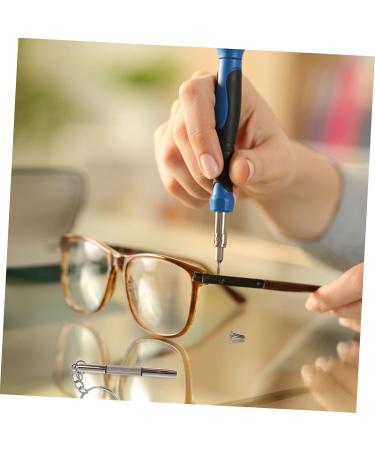 Buy Healeeved Glasses Repair Tool Set - Screws Tweezers & Pads for Eyeglasses | International Shipping Available - Buy Online on GoSupps.com