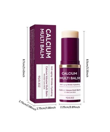 Calcium Multi Balm Calcium Volume Multi Balm Wrinkle Core Stick Korean Collagen Moisturizing Stick Anti-Aging Moisturizing and Firming Skin Suitable for Eyes Neck and Face - Buy Online on GoSupps.com