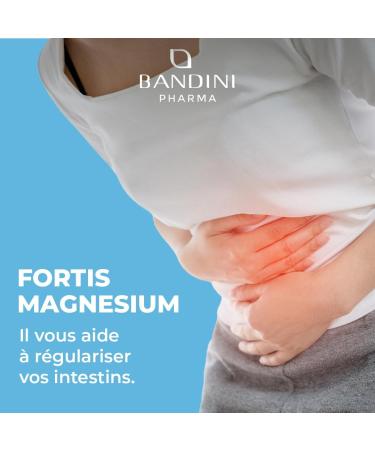 Bandini FORTIS MAGNESIUM 300g | Magnesium Powder Food Supplement | Reduces Stress Fatigue Anxiety | Promotes Digestion and Supports Bodybuilding | Vitamins | 100% Vegan - Buy Online on GoSupps.com
