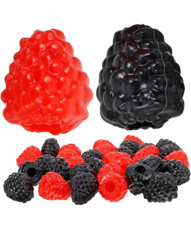 Alipis 150 Pcs Simulated Raspberry Ornaments Home Decor Raspberry Shaped Decoration Models Artificial Raspberry Photo Prop Raspberry Artificial Fruits Household Toy Soft Pvc Child As Shownx5pcs 2.50X2.00X2.00CMx5pcs - Buy Online on GoSupps.com