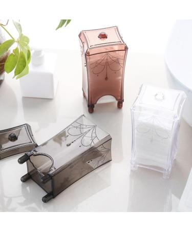 minkissy 1pc Cotton Pad Organizer Storage Containers Square Storage Container Cosmetic Cotton Box Desktop - Buy Online on GoSupps.com