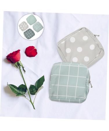 Menstrual Pad Storage Bag Set - Travel Organizer for Feminine Hygiene Products and Cosmetics - Buy Online on GoSupps.com