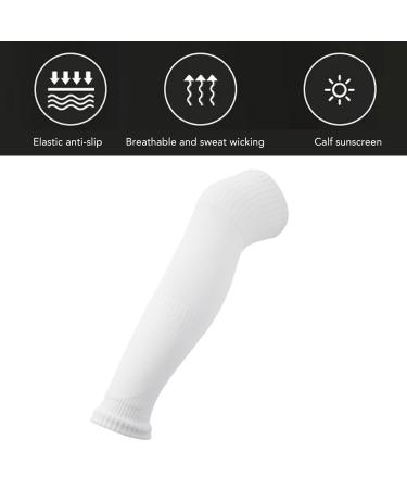 PerGar High-Quality Leg Compression Sleeves for Soccer & Basketball - Enhance Mobility & Support - White - Buy Online on GoSupps.com