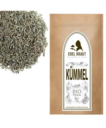 Buy Organic K mmel 500g | Premium Cumin Seeds - 100% Natural from Controlled Organic Cultivation | Noble Herb Caraway Spice & Tea - Buy Online on GoSupps.com