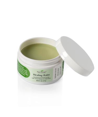 Plant Therapy Healing Balm 4 oz - 100% Pure & Natural Botanical Formula with Shea Butter, Tamanu Oil, and Calendula Extract - Buy Online on GoSupps.com