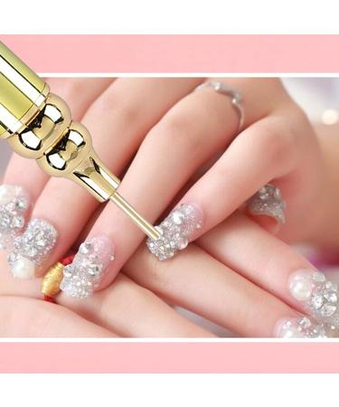 Worparsen Manicure Pen Grip Comfortable Good Double Ended Manicure Dotting Pen Nail Art Designs White - Buy Online on GoSupps.com