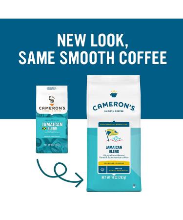 Cameron's Jamaican Blend Ground Coffee - 10oz Bag | Premium Roasted Coffee - Buy Online on GoSupps.com