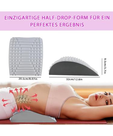 Buy GCFFOM 2-in-1 Neck & Back Extensor - Versatile Stretcher for Neck & Back Pain Relief - Gray - Buy Online on GoSupps.com