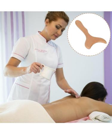 Gua Sha Massage Wood - All-Natural Wooden Massager for Neck Legs Back & Body Pain Relief & Relaxation - Buy Online on GoSupps.com