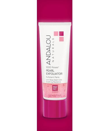 Andalou Naturals 1000 Roses Pearl Exfoliator for Sensitive Skin - 2 fl oz - Buy Online on GoSupps.com