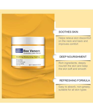 Bee Venom Neck Firming Cream - Anti-Aging Wrinkle Repair Tightening & Moisturizing | International Shipping - Buy Online on GoSupps.com