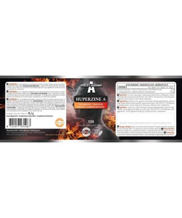 Huperzine A 200 mcg dans chaque g lule - 120 g lules v g taliennes - 4 mois d'approvisionnement pour le soutien cognitif - Huperzia serrata Extract - Diet Supplement by Apollo's Hegemony - Buy Online on GoSupps.com