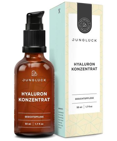 JUNGL CK Hyaluron Concentrate | Gives you valuable moisture & a fresh complexion | Reduces dryness wrinkles - Buy Online on GoSupps.com