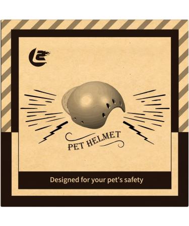 Namsan Pet Helmet - Adjustable Dog Motorcycle & Bicycle Helmet for Cats & Small Dogs - Black - Buy Online on GoSupps.com