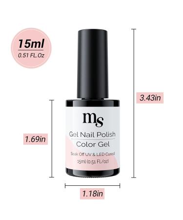 Gold & Silver Glitter Gel Nail Polish Set - UV Soak Off, Salon Quality DIY Manicure Kit - Buy Online on GoSupps.com