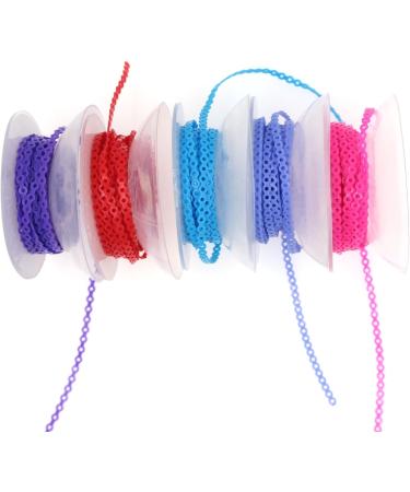 Buy 1 Roll 15Ft Orthodontic Dental Elastic Power Chains - Ultra Power Rubber Chain - Long Peach Color - Fast International Shipping - Buy Online on GoSupps.com