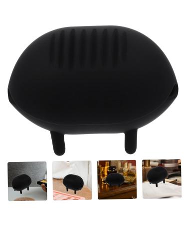 DOITOOL Beauty Egg Storage Powder Puff Holder - Travel Size 7.5x5cm - Stylish Black Organizer for Makeup - Buy Online on GoSupps.com