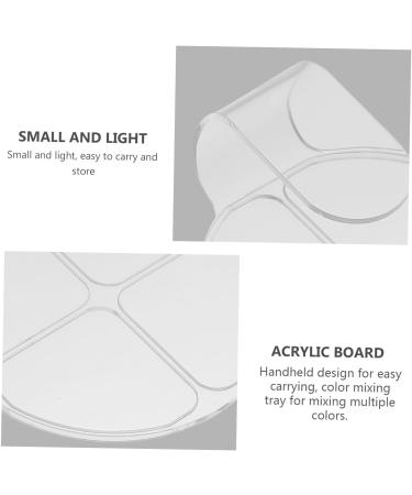 BESTYASH 2 Pi ces Palette de M lange pour Lot de Plaques pour Fond de Ombres Paupi res et Pigments Outil Pratique pour Art de Ongle et Professionnel - Buy Online on GoSupps.com