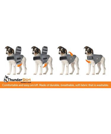 Thunder Dogs Classic Anxiety Vest for Small Dogs - Calming Shirt for Anxiety Relief - Buy Online on GoSupps.com