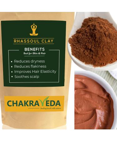 Rhassoul Clay Best for Skin 100% Natural 100g by ChakraVeda
