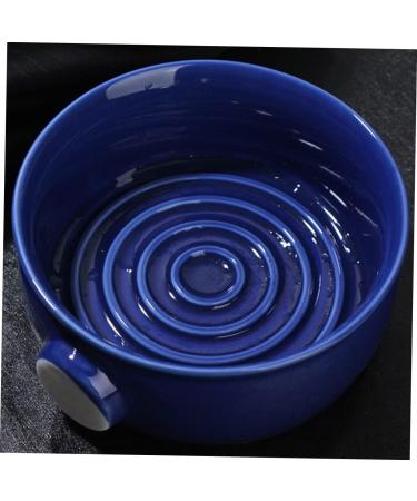 Beavorty Ceramic Razi Bucket - Vintage Shell Shaving Soap Container | Travel-Friendly Razor Care - Buy Online on GoSupps.com