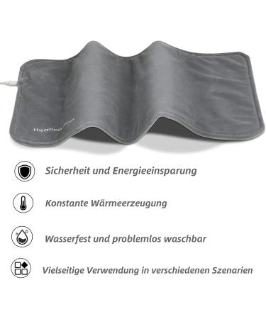 Buy Tragbar USB Heating Pillow 5V - Washable Winter Thermal Travel Blanket | 30x60cm Hand-Foot Warmers for Back Neck and Shoulder Relief - Perfect for International Shipping - Buy Online on GoSupps.com