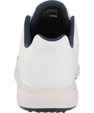 Skechers Men's Go Golf Prime Relaxed Fit Spikeless Golf Shoe - White Navy Blue - EU Size 46 - International Shipping Available - Buy Online on GoSupps.com