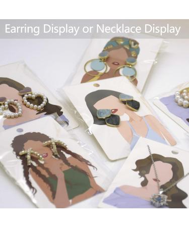 Custom Earring Cards 20 SIZES With Your Logo Packaging Jewelry Display Cards  Tags Label Display DS2000 - Etsy