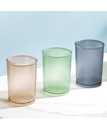 Travel Toothbrush Case & Striped Washing Mouth Cups - Plastic Bathroom Accessories - Hotel Toothbrush Holder & Storage Tumblers (Color: G - Buy Online on GoSupps.com