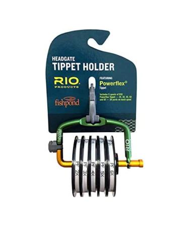 Rio Fly Fishing Tippet Head gate with 2X6X-PowerfleX-Tippet Fishing Tackle, Clear