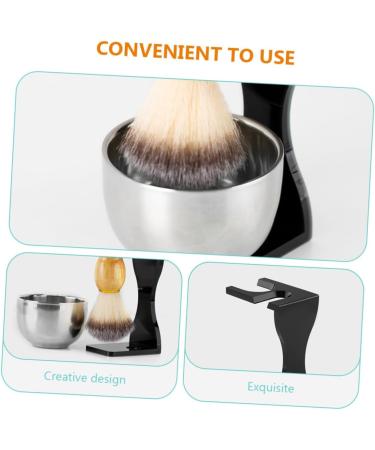 Minkissy 4 Sets Razor Kit - Stainless Steel Shaving Bowl & Stand - Perfect Gift for Men - Buy Online on GoSupps.com