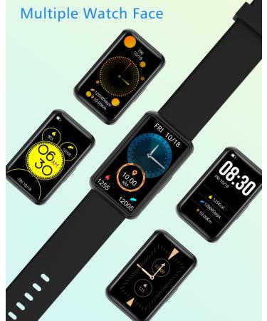 2022 Cloudpoem Fitness Tracker - IP68 Waterproof Watch with Steps Counter, Sleep Tracker, Alarm Clocks & Stopwatch - No Bluetooth or App Required - Black - Buy Online on GoSupps.com
