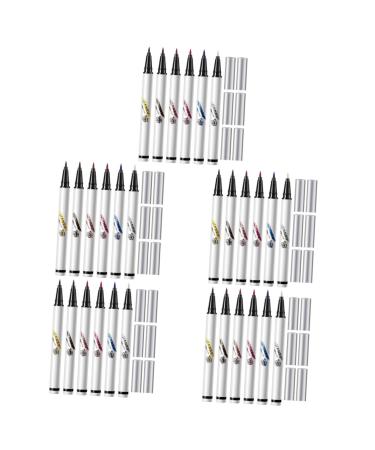 FOMIYES 30 Pcs Eye Liner Cosmetic Liquid Eyeliner Pink Eyeliner Eye Liner Pencils Makeup Abs Girl Miss