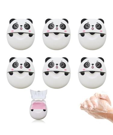 Innal 6 boxes (300 sheets) disposable paper soap paper soap mini paper soap leaves on the way soap sheets with Kun ststoffbox for traveling on the go Camp Outdoor travel soap