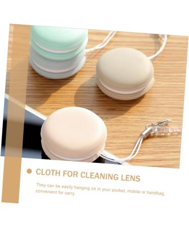 FOMIYES 9 Pcs Macaron Shaped Cleaning Wipes - Portable Glasses & Screen Cleaners Perfect for Eyeglasses & Laptops - Buy Online on GoSupps.com