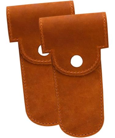 Beavorty 10 PTH Leather Razor Case - Stylish Storage for Men's Baldness Razors & Accessories | Portable Handbag Solution - Buy Online on GoSupps.com