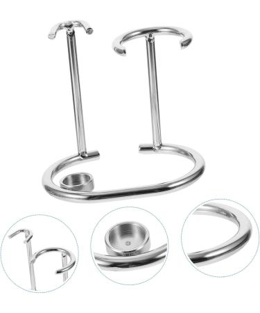 Frcolor Wooden Shaver Holder - Stylish Bathroom Shaving Stand for Safety Razors | Premium Shaving Kit Accessory - Buy Online on GoSupps.com