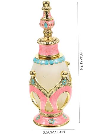 FRCOLOR Miniature Middle Eastern Perfume Bottles - Glass Essential Oil & Arabic Perfume Sample Bottles - 2pcs Travel Empty Flavor Bottles - Buy Online on GoSupps.com