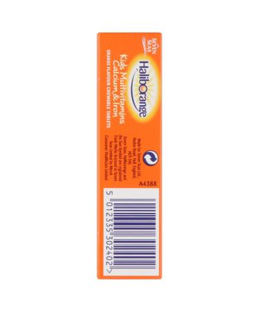 Haliborange Kids Multivitamins with Calcium & Iron - 30 Orange Chewable Tablets - Buy Online on GoSupps.com