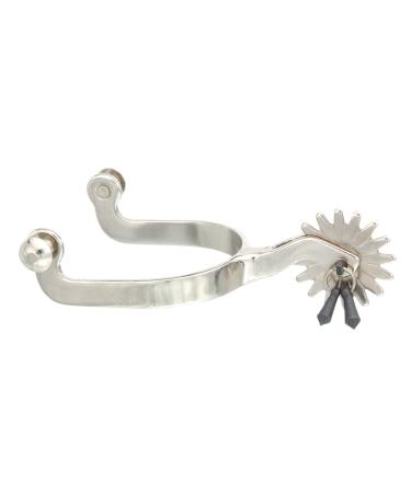 Tough 1 Kelly Silver Star Jingle Bob Spurs, Chrome Plated - Buy Online on GoSupps.com