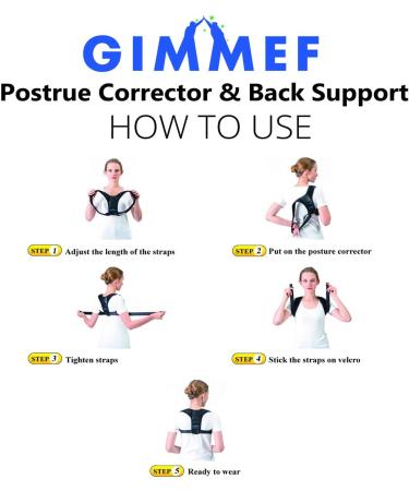 Posture Corrector Brace for Men & Women | Back Support for Thoracic Kyphosis & Neck Pain Relief - Buy Online on GoSupps.com
