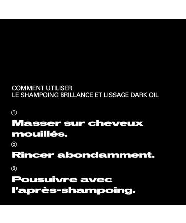 Sebastian Professional Dark Oil Shampoing brillance et lissage professionnel nettoie en douceur et sublime les cheveux 1 l (Lot de 1) - Buy Online on GoSupps.com