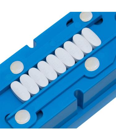 Pill Splitter with Patented Design for Accurate Pill Alignment and Sturdy Cutting Blade - US Patent No. 9,827,165 - Buy Online on GoSupps.com