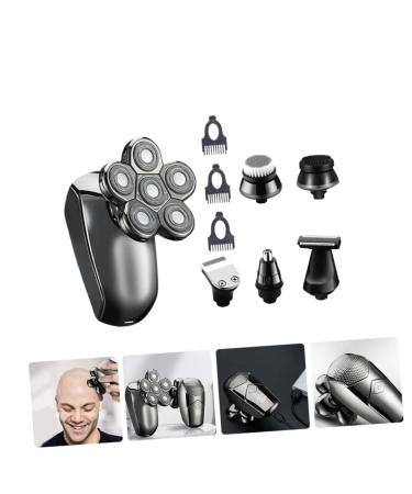 FRCOLOR Electric Shaver Kit - Rechargeable Foil Shaver & Nose Hair Clipper for Men | Body Hair Trimmer & Beard Trimmer - Buy Online on GoSupps.com