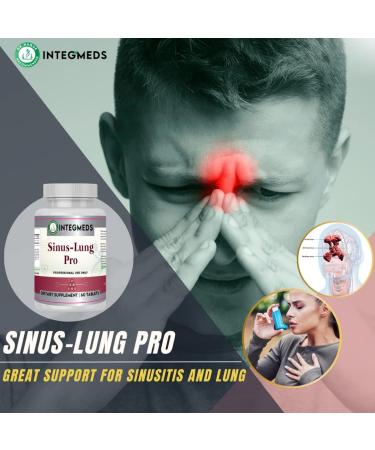 Sinus-Lung Pro 60 Tabs - Respiratory and Sinus Support Supplement - Buy Online on GoSupps.com