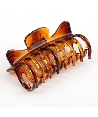 A&A Hair Beauty Hair Accessories Hair Clip Clamp Barrette Havana Brownxxx