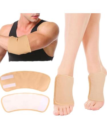 Siopob Castor Oil Pack Wrap - 1 Pair Adjustable Castor Oil Compress For Women Anti-leakage Ankle Care Essence Oil Pack Reusable Compress Relieves Sprains Swell - Buy Online on GoSupps.com